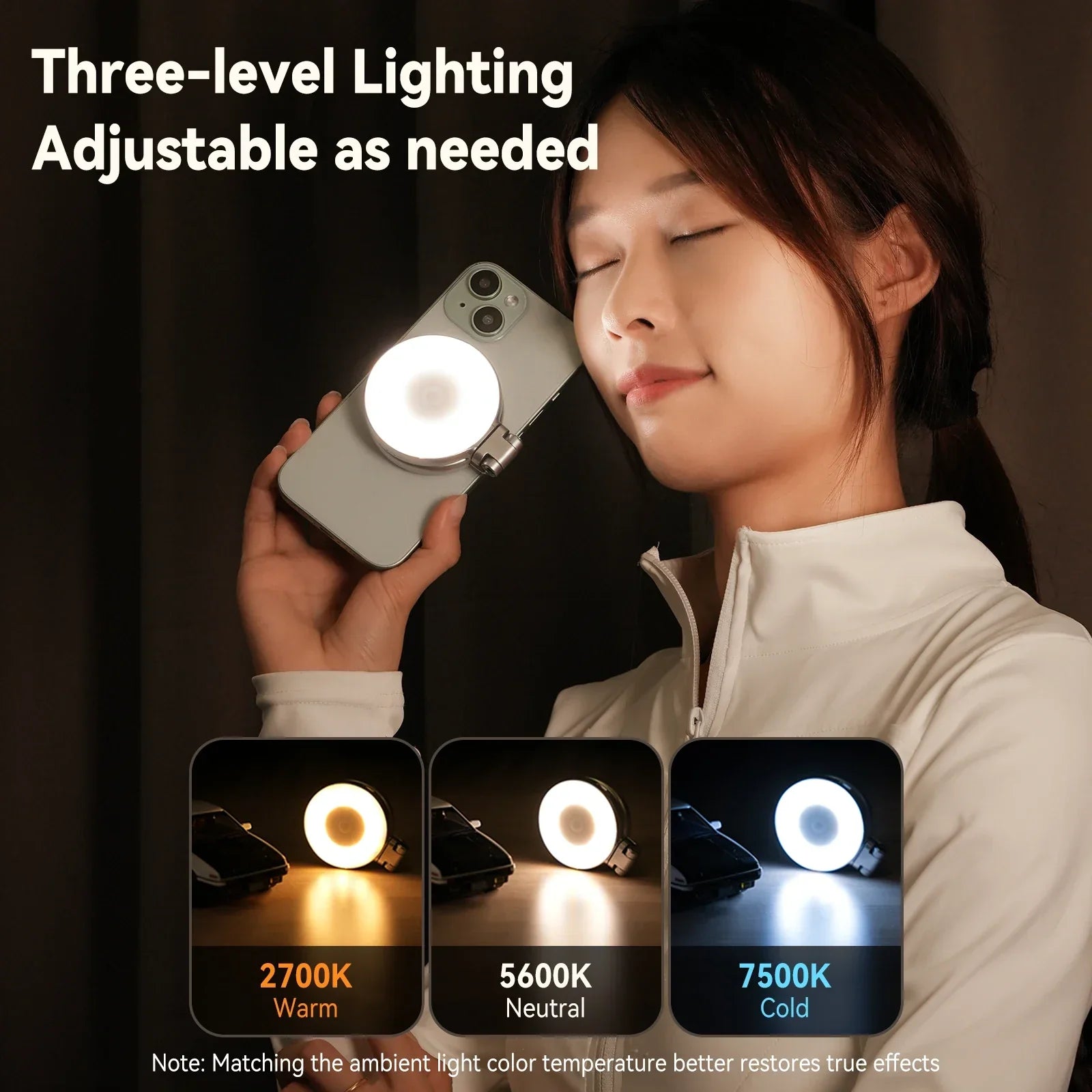 Maliben | Magsafe Adjustable Selfie Fill Light