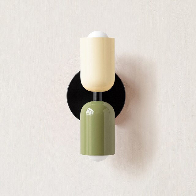 Maliben | Elegant Cream Led Wall Lamps – Double Lighting, Energy Efficient