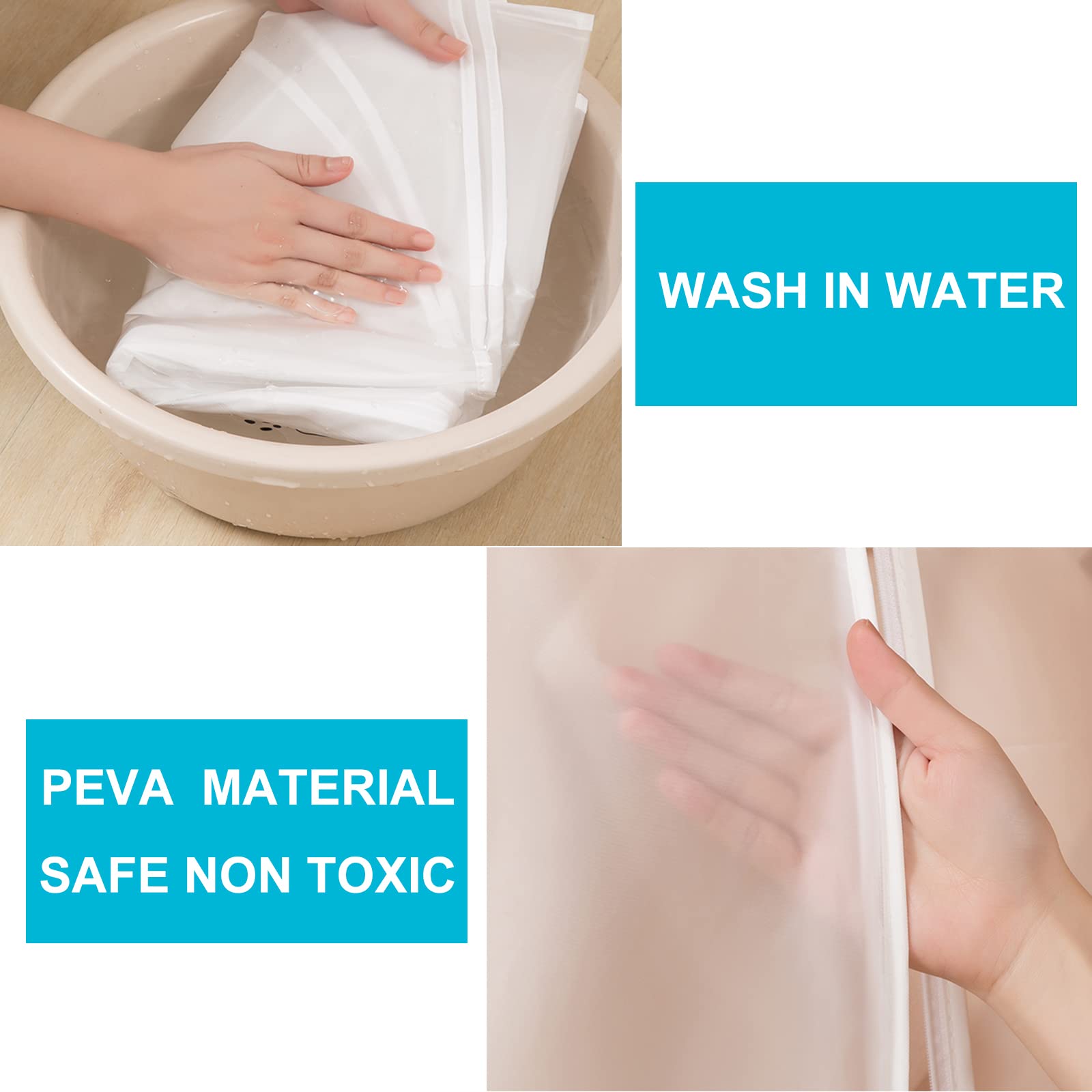 Maliben | Home Organizer Dust Cover Clothes Storage Wardrobe Bag