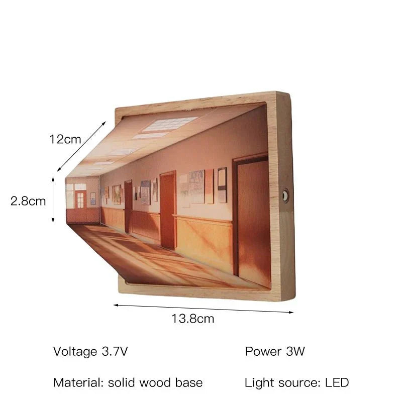 Maliben | Dimenlamp - 3d Led Lamp - Modern Wall Decoration - Unique Gift Idea