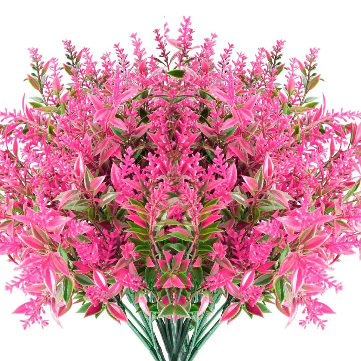 Maliben | Florabell 12 Piece Set Artificial Lavender | Artificial Plants For Weddings, Vases, Garlands & Decoration | For Indoor & Outdoor