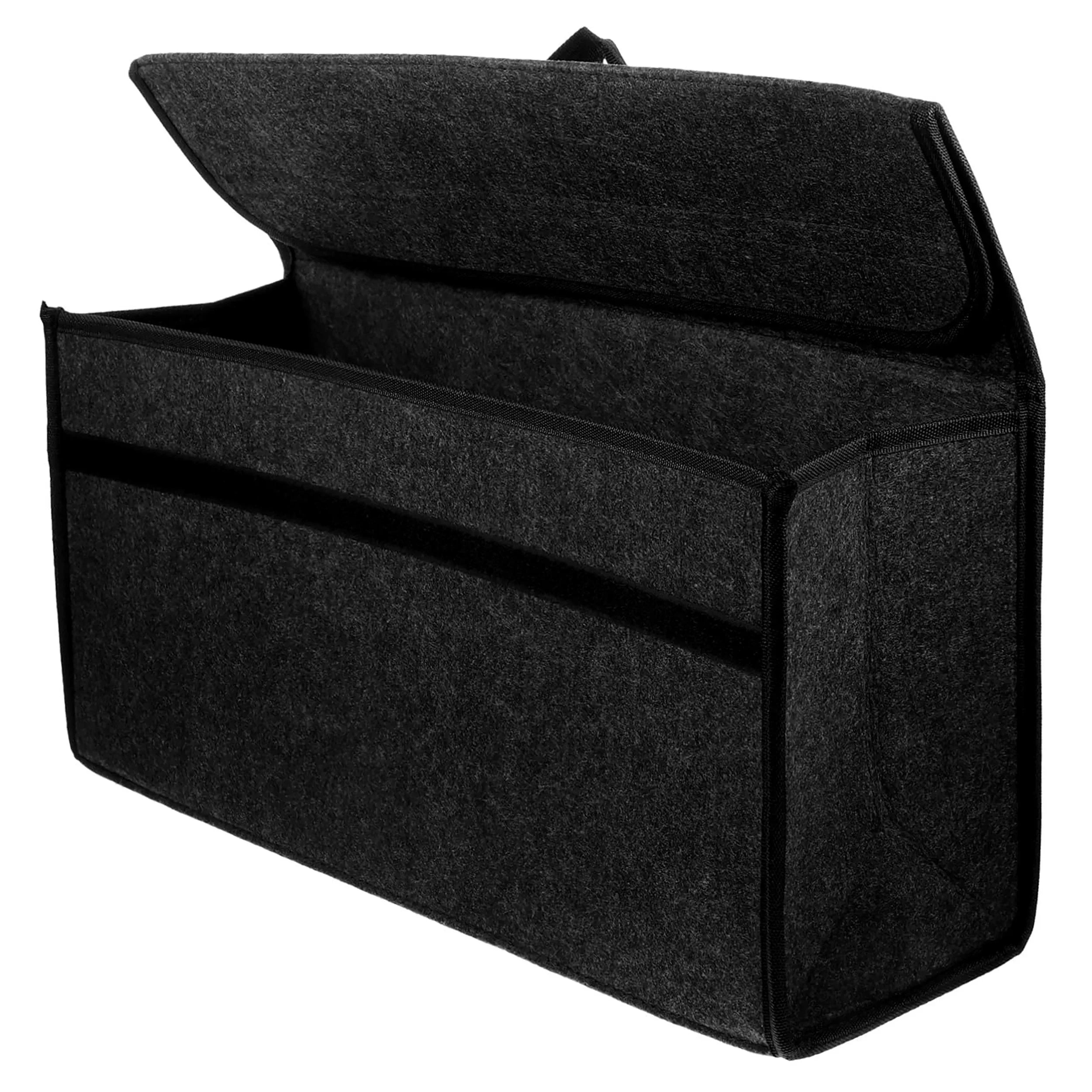 Maliben | Feltario Storage Bag | Felt Organizer With Handle | Versatile & Self-Adhesive | For Car, Office & Home