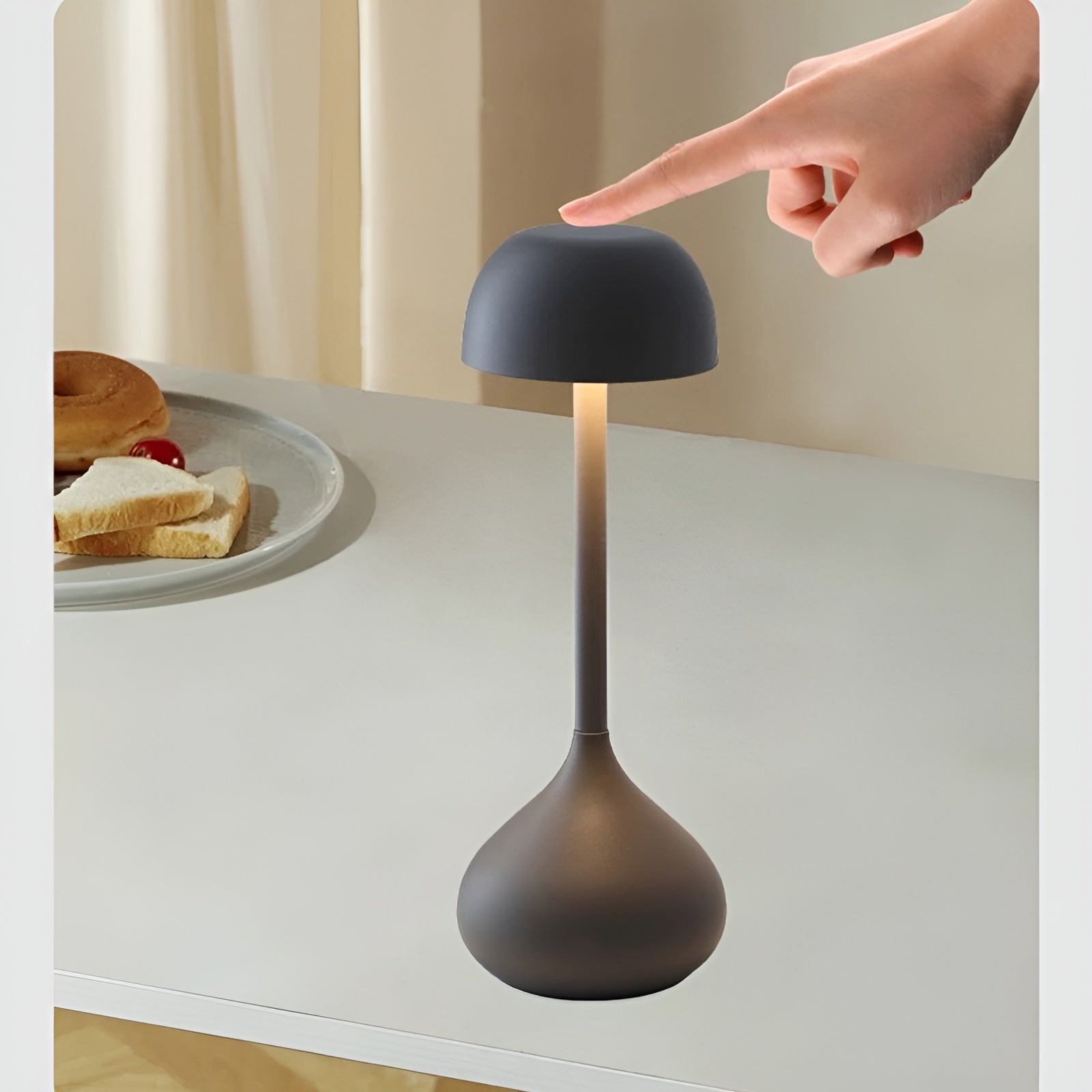 Maliben | Lumitouch Wireless Led Table Lamp – Elegant, Dimmable And Modern