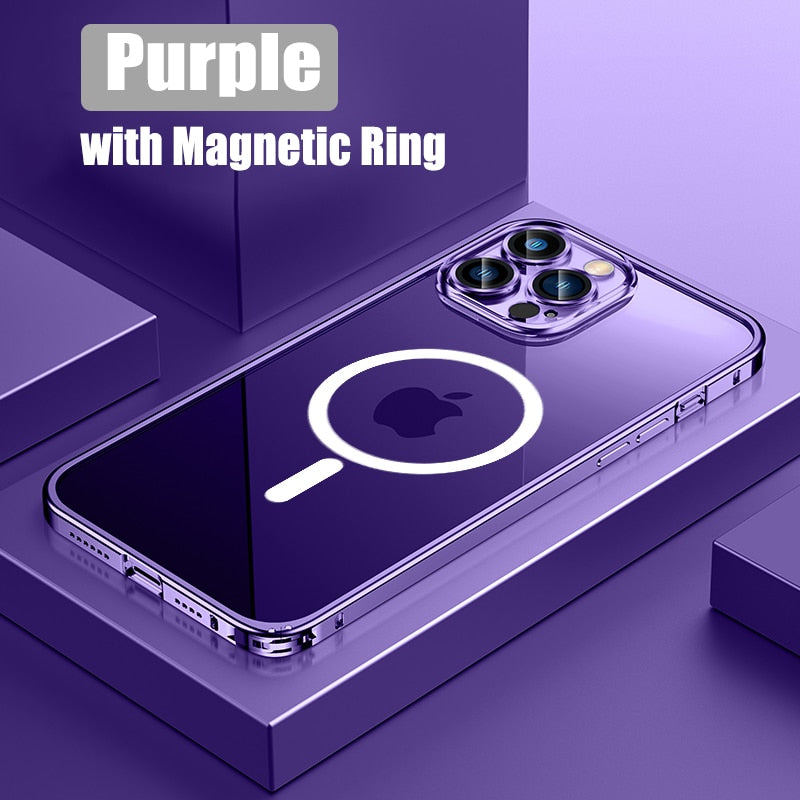 Maliben | Metal Bumper Aluminum Magnetic Phone Case
