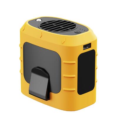 Maliben | Camping Rechargeable Neck Fan Power Bank