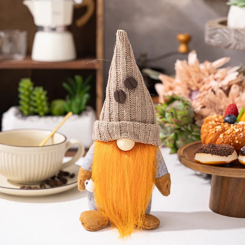 Maliben | Scandinavian Coffee Gnome Dolls – Atmospheric Decoration