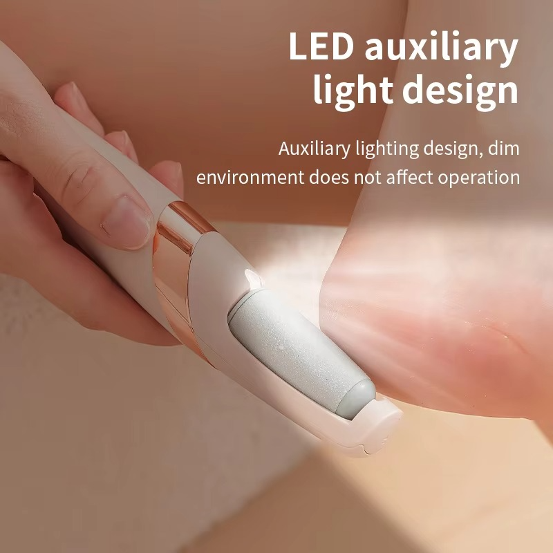 Maliben | Ultimate Rechargeable Electric Foot Care Kit With Dual Roller Heads