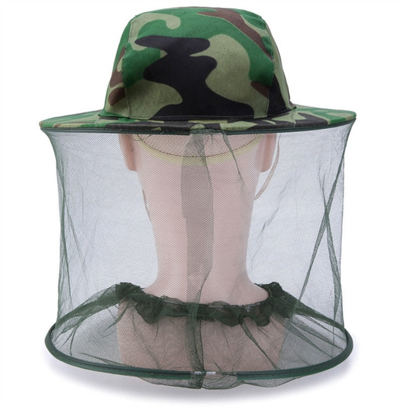 Maliben Bug Shield Sun Cover Camping Hat