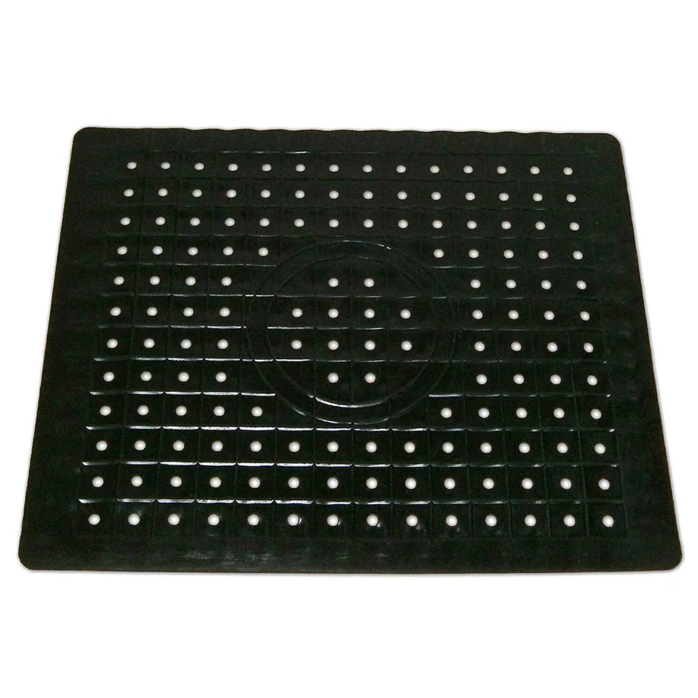 Maliben | Rubberin Non-Slip Sink Mat Made Of Rubber | Heat-Resistant Draining Mat & Base | Soft Silicone Mat FOr Kitchen & Bathroom | Rectangular or Round
