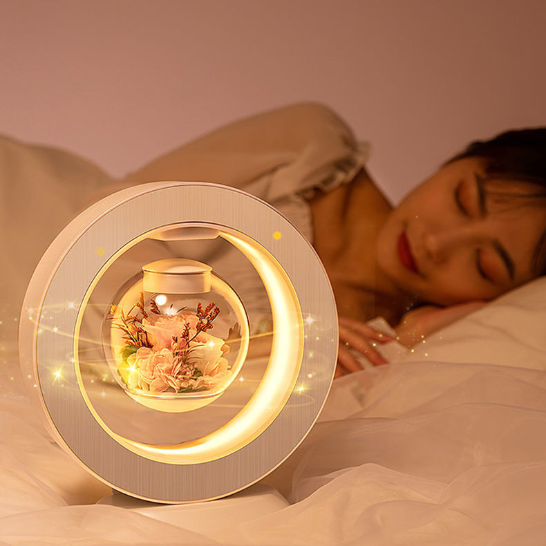 Maliben | Magnetic Love Forever Levitating Flower Lamp