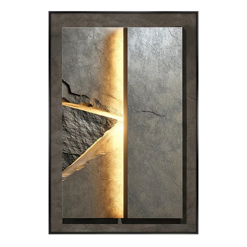 Maliben | New Rock Texture Led Porcelain Wall Lamp
