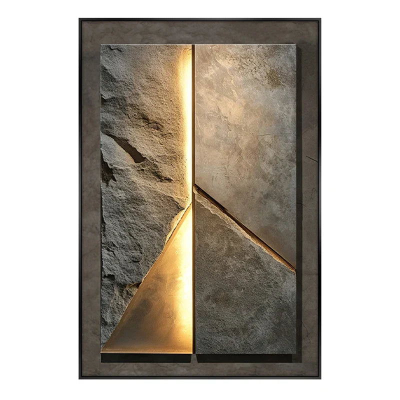 Maliben | New Rock Texture Led Porcelain Wall Lamp