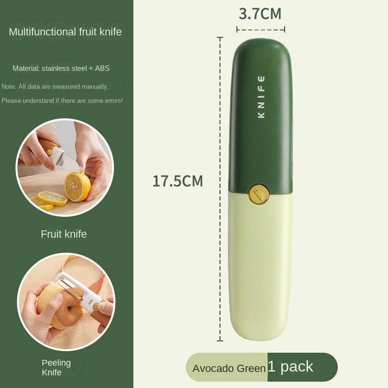 Maliben | 2in1 Vegetable Peeler Home Chef Mini Knife