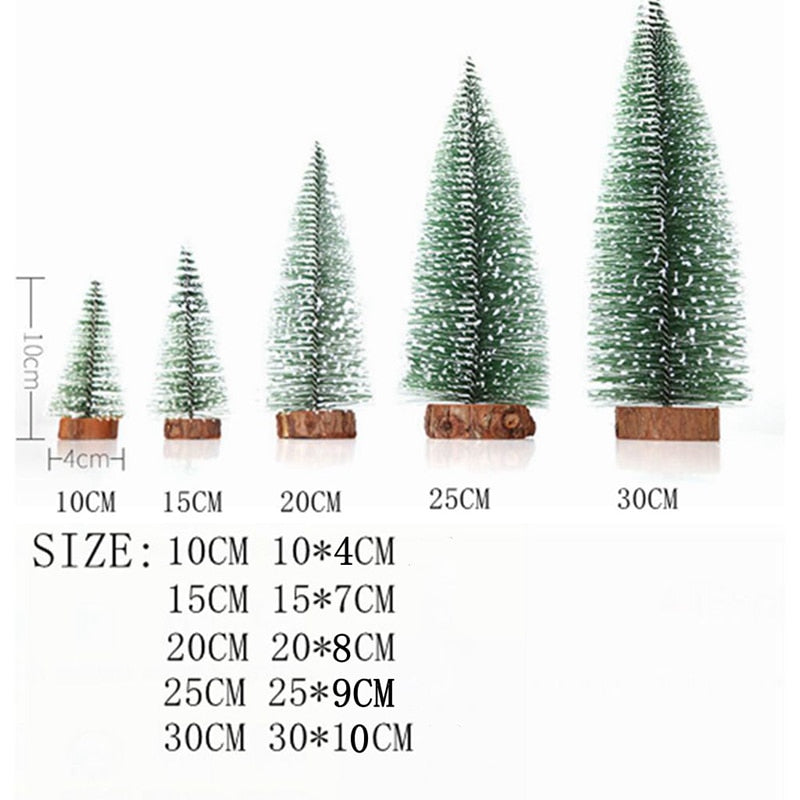 Maliben | Holiday Cheer Mini Pine Tree Decor