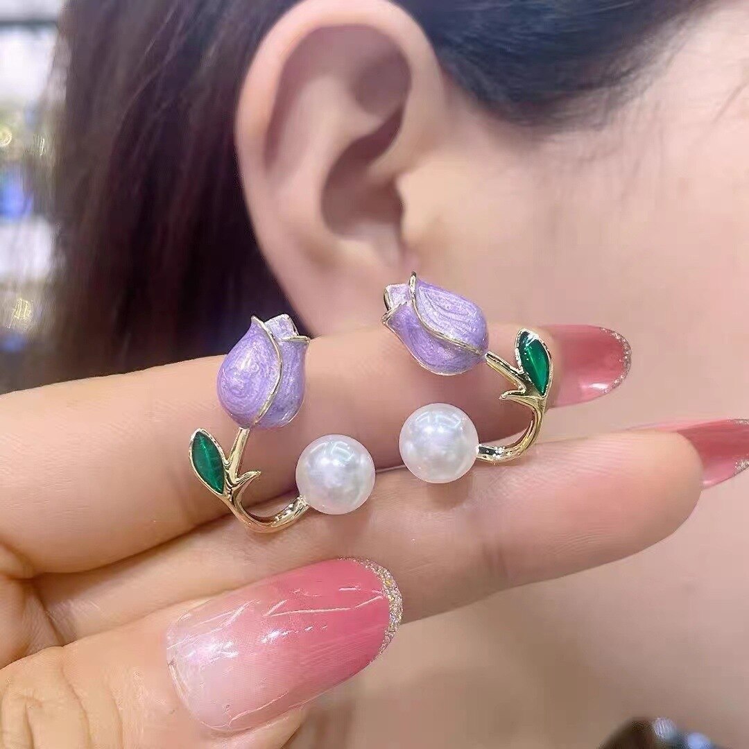 Maliben | Blossom Beauty Flower Love Earrings