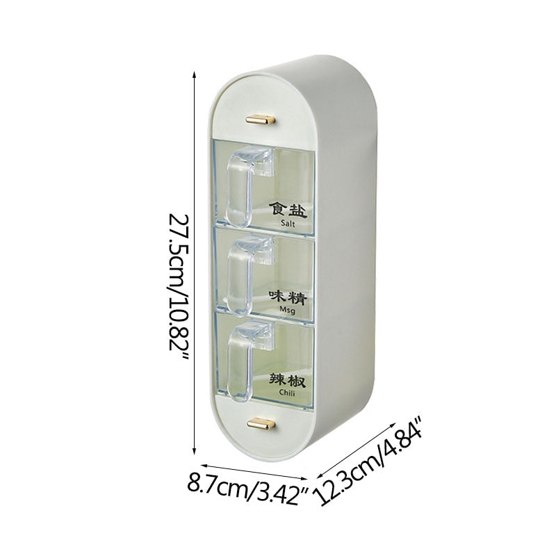 Maliben | Kitchen Organizer Wall-Mounted Seasoning Station