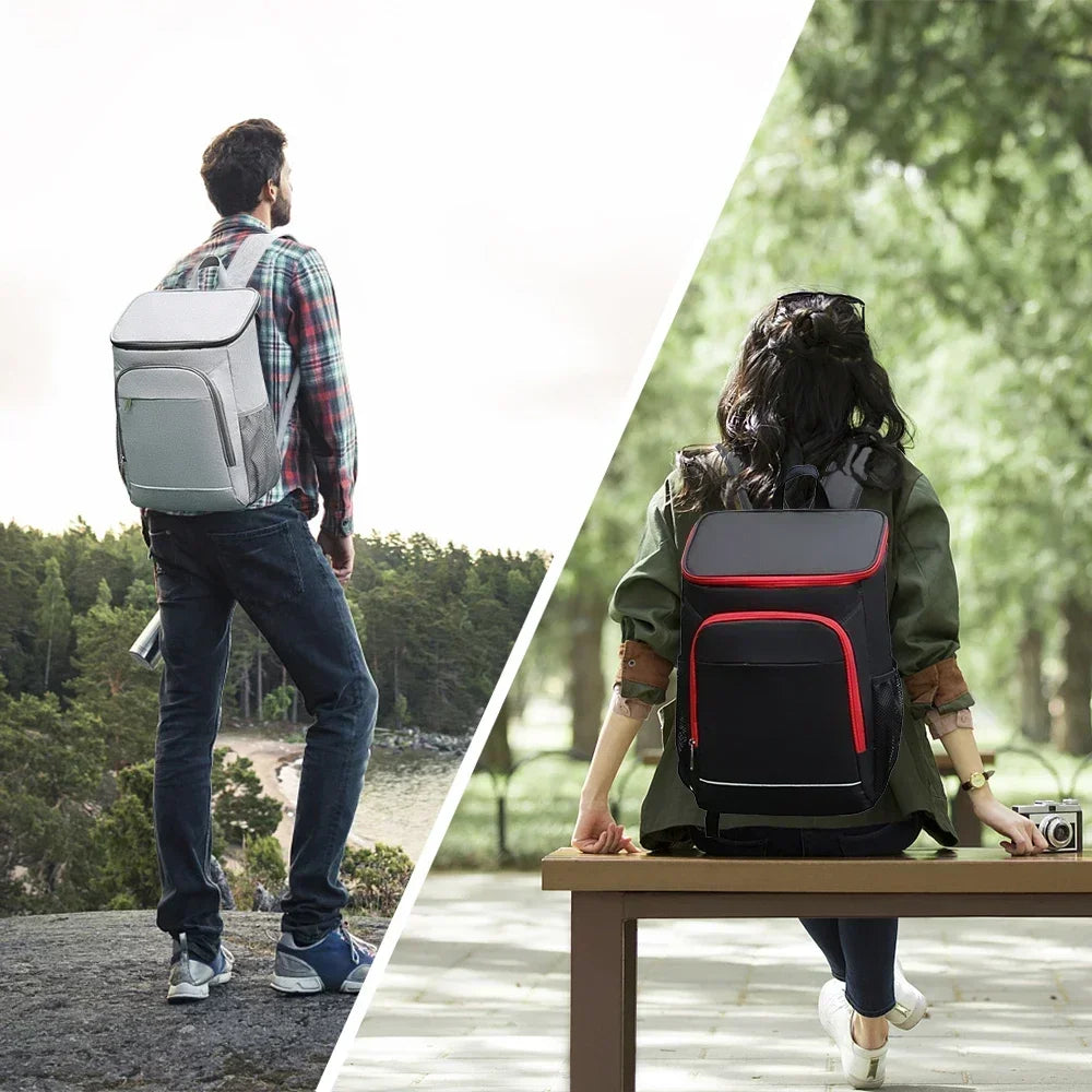 Maliben | Frostopak Cooler Backpack 30l | Leakproof & Insulated | For Camping, Hiking & Picnics | Oxford Fabric