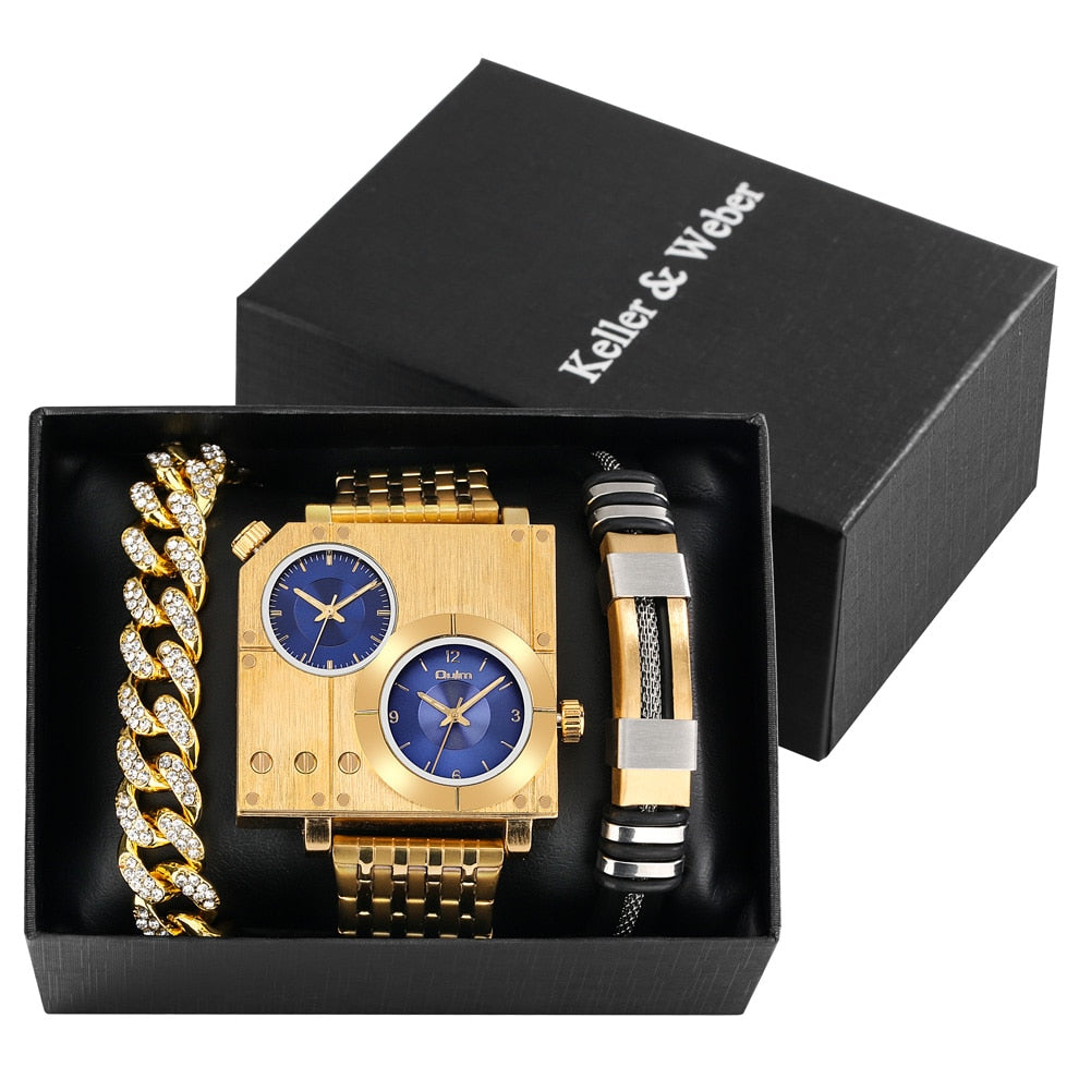 Maliben | Ultimate Time Keeper Square Watch Gift Set