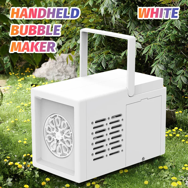 Maliben | Bubbleblast X10 | Cheerful Outdoor Fun – Automatic Bubble Machine For Kids