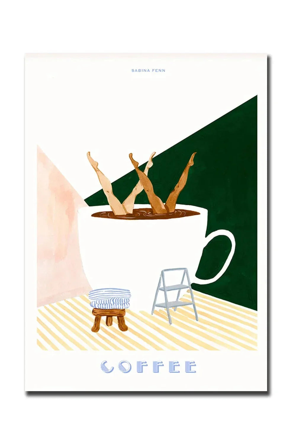 Maliben | Good Morning Coffee Canvas Poster