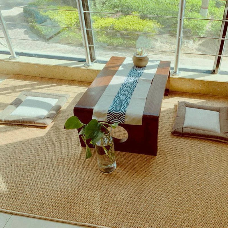 Maliben | Japanese Wabi Sabi Soft Rug Eco Friendly Anti-Crease For Living Room And Bedroom