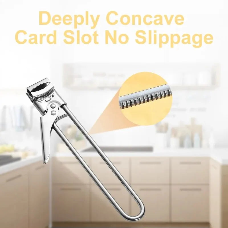 Maliben | Adjustable Stainless Steel Bottle Opener | Non-Slip Bottle Opener | New Kitchen Gadget