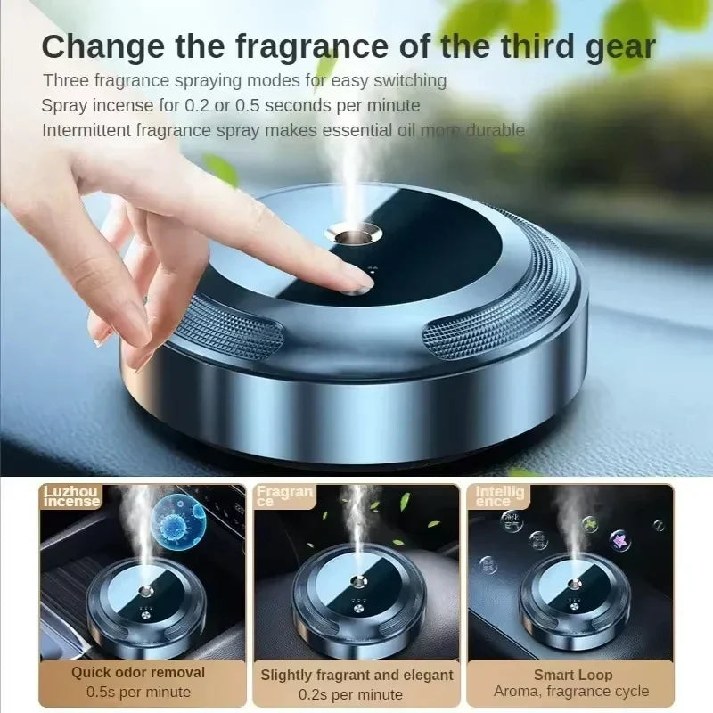 Maliben | Lunova Aroma Diffuser Set | Intelligent Aromatherapy Device With 3 Essential Oils | Usb Charging & Smart Mode