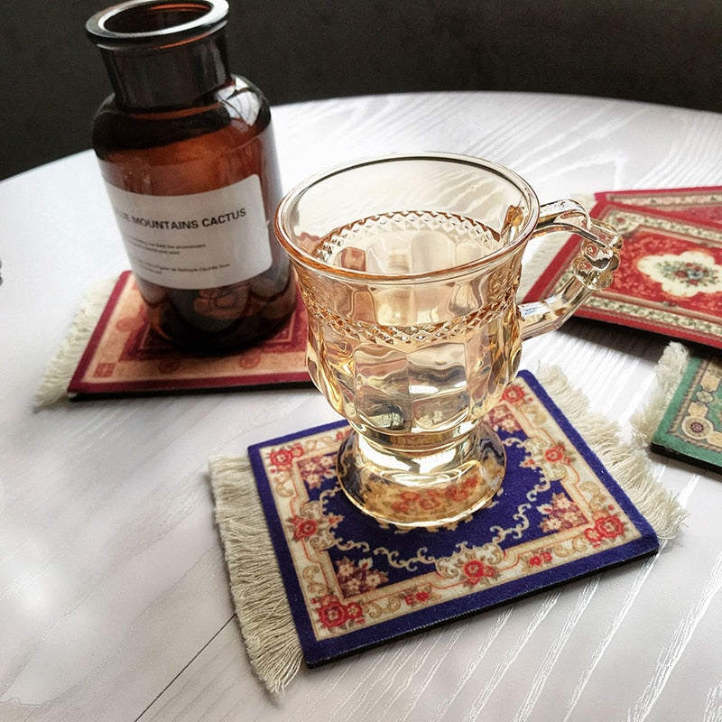 Maliben | Mini Turkish Carpet Mug Coaster