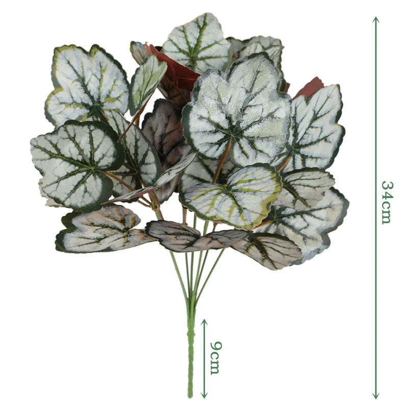 Maliben | Verdalisse Artificial Leaf Garland With Real Plant Look | Realistic Texture | For Wall Decoration, Wedding & Events