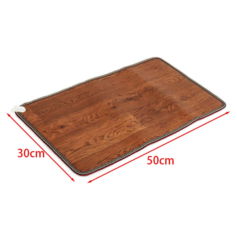 Maliben | Heat Zone Adjustable Leather Foot Warmer Mat