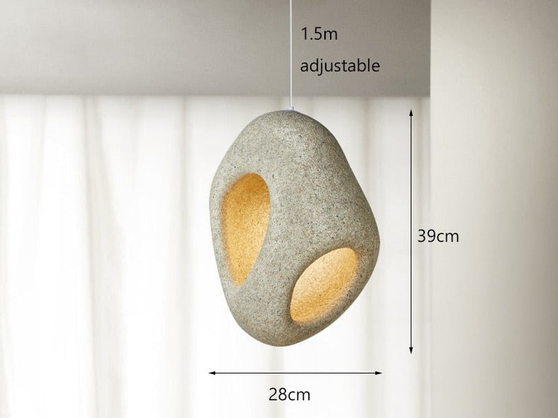 Maliben | Modern Creative Led Pendant Lamp Wabi Sabi