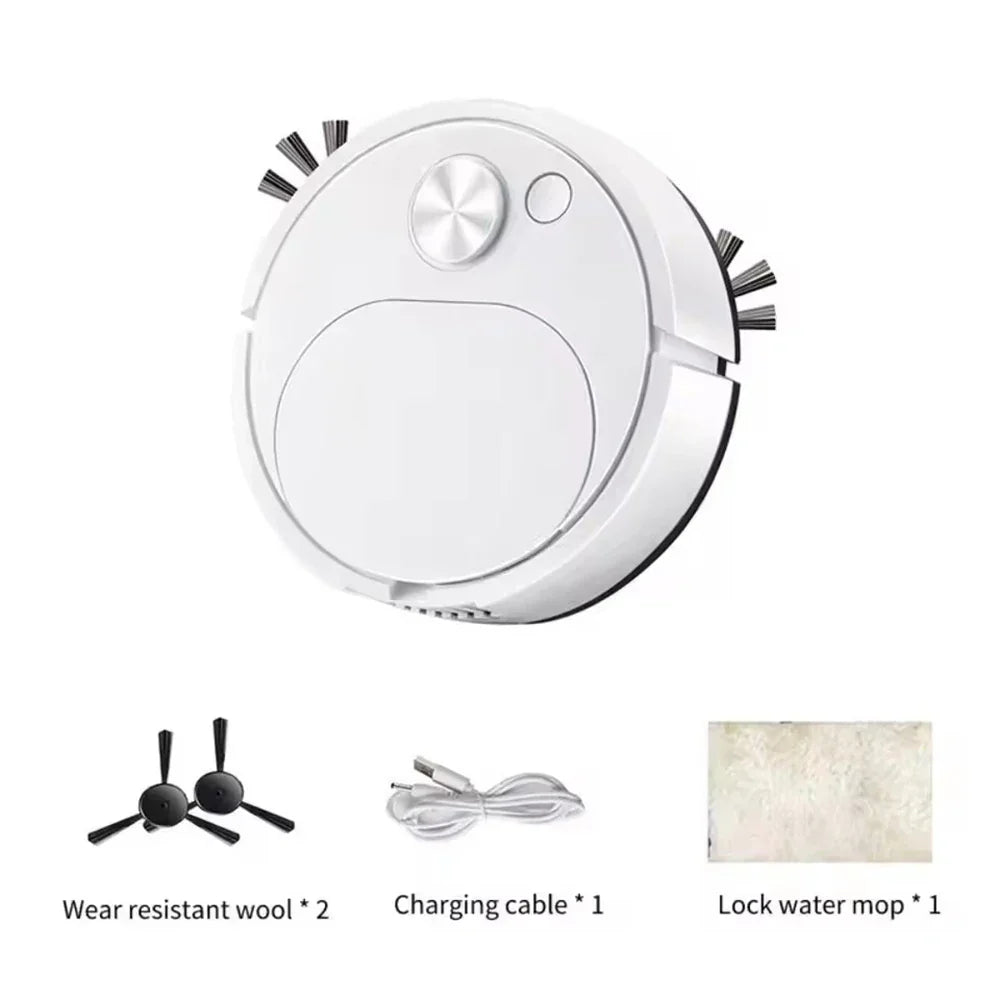 Maliben | Cleanyo Promotion Smart Vacuum Robot 3-In-1 | 4000pa Power | Mopping, Vacuuming & Sweeping | For Carpets, Tiles & Pet Hair