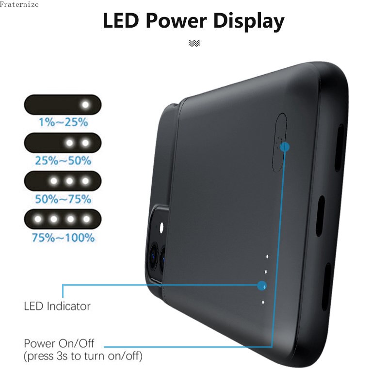 Maliben | Power Bank Charging Armor Phone Case