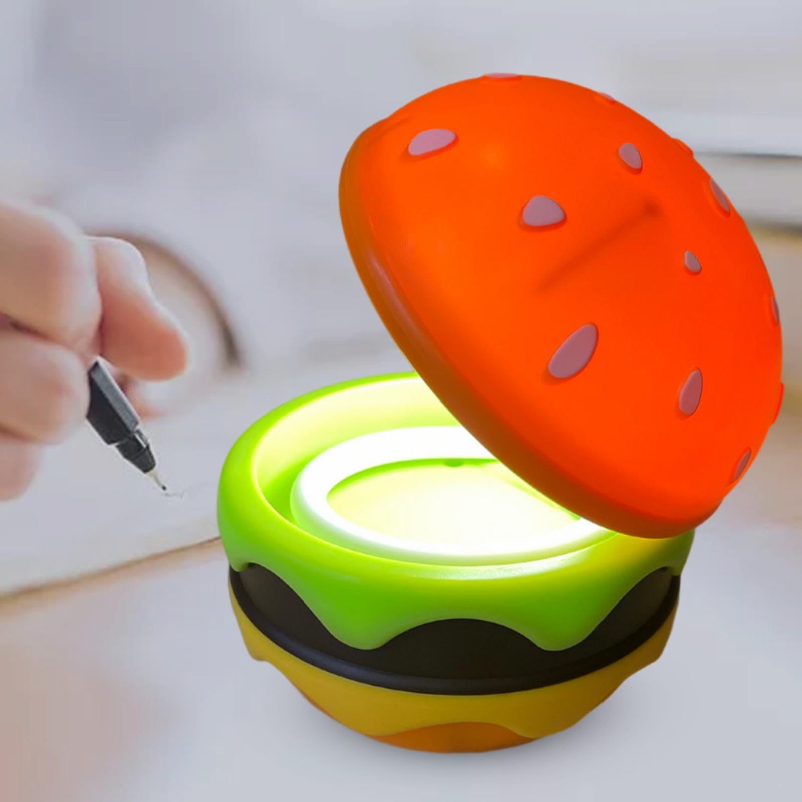 Maliben | Foldable Wireless Unique Hamburger Table Lamp