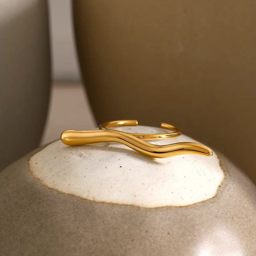 Maliben | Distinct Bar Ripple Ring