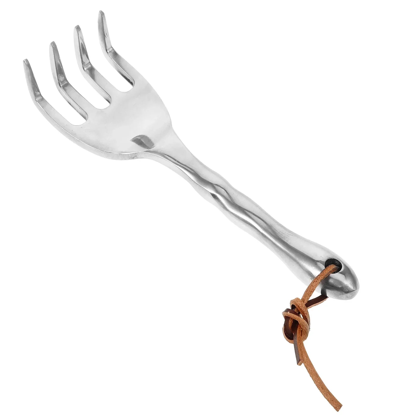 Maliben | Floravix Mini Garden Hand Rake | Lightweight & Durable | For Weeding, Digging & Soil Loosening | 20.5 Cm Length