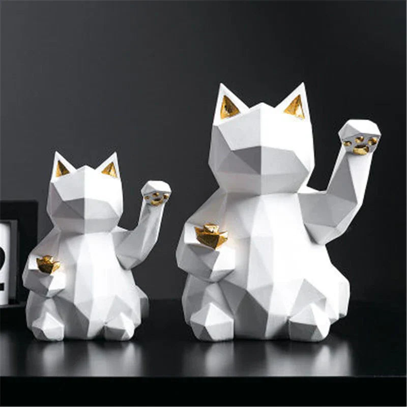 Maliben | Nordic Style Geometric Lucky Cat