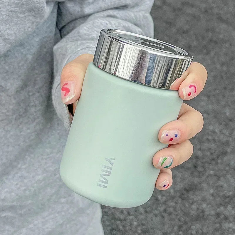 Maliben | 230ml Mini 316 Stainless Steel Portable Thermos - Pocket Vacuum Bottle