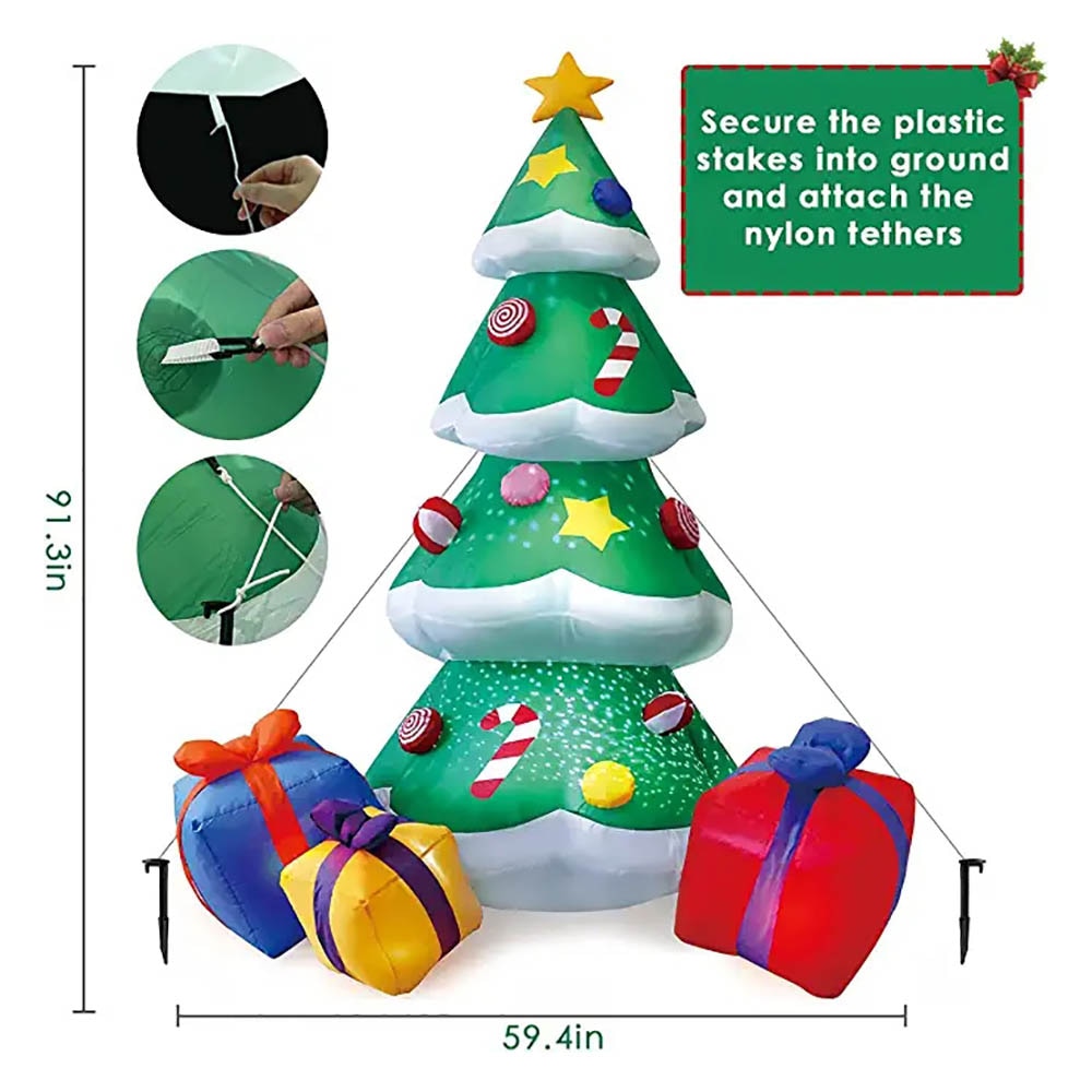 Maliben | Giant Inflatable Glowing Christmas Tree
