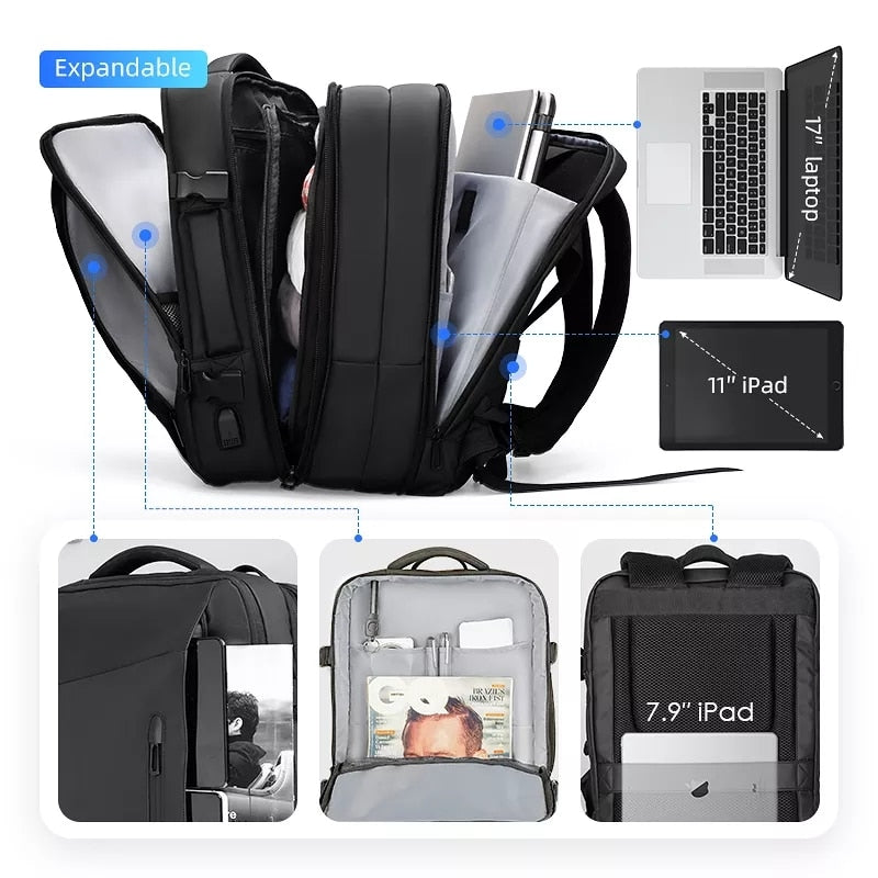 Maliben | Multilayer Hiking Protector Raincoat Backpack