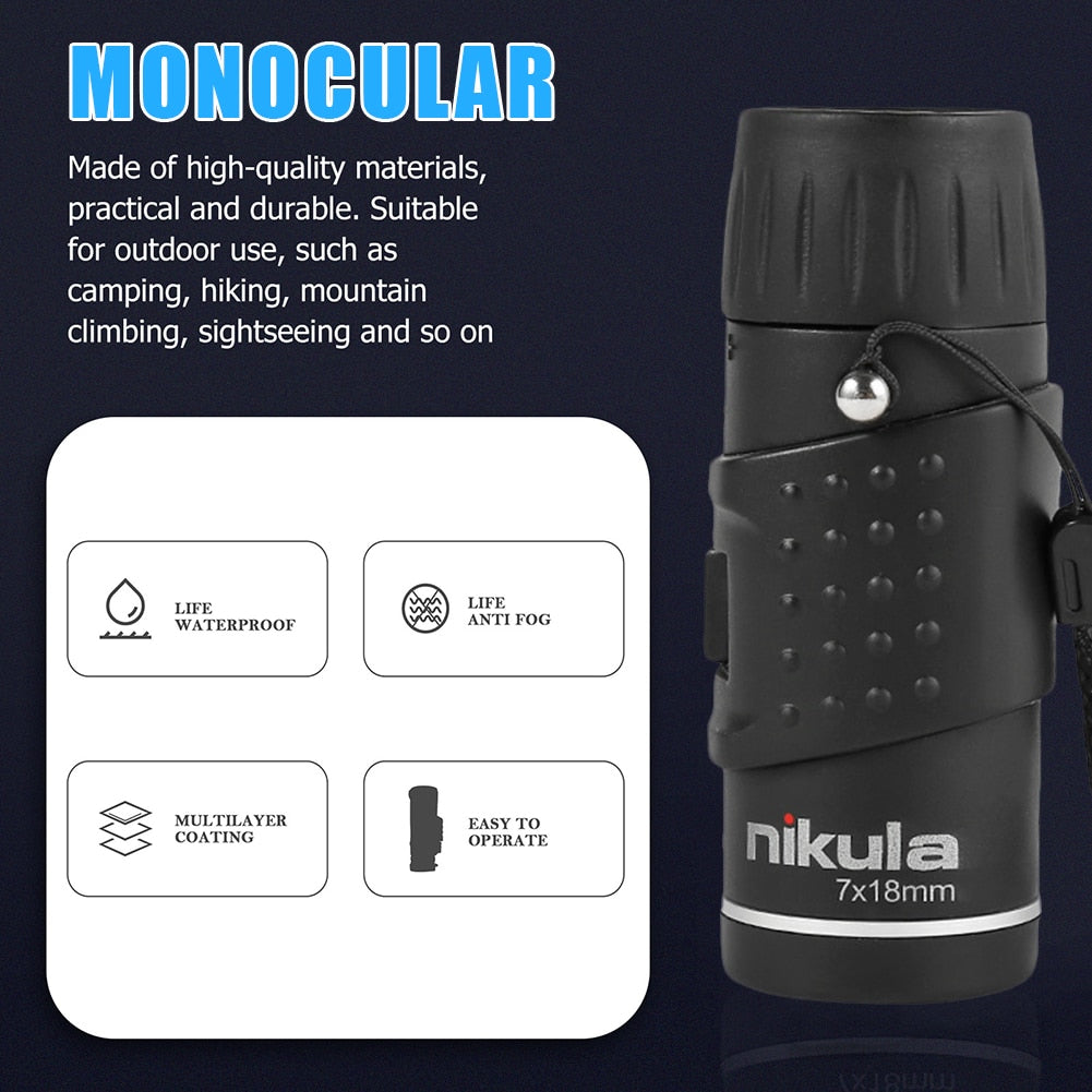 Maliben | Camping Mini Coated Monocular Telescope