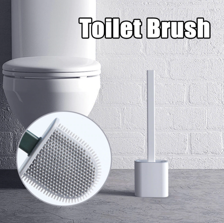 Maliben | Flexiclean Toilet Brush – Hygienic Silicone Design For Easy Cleaning