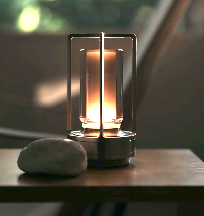 Maliben | Rechargeable Wireless Luxeglow Table Lamp - Elegant Wireless Lamp For Every Mood