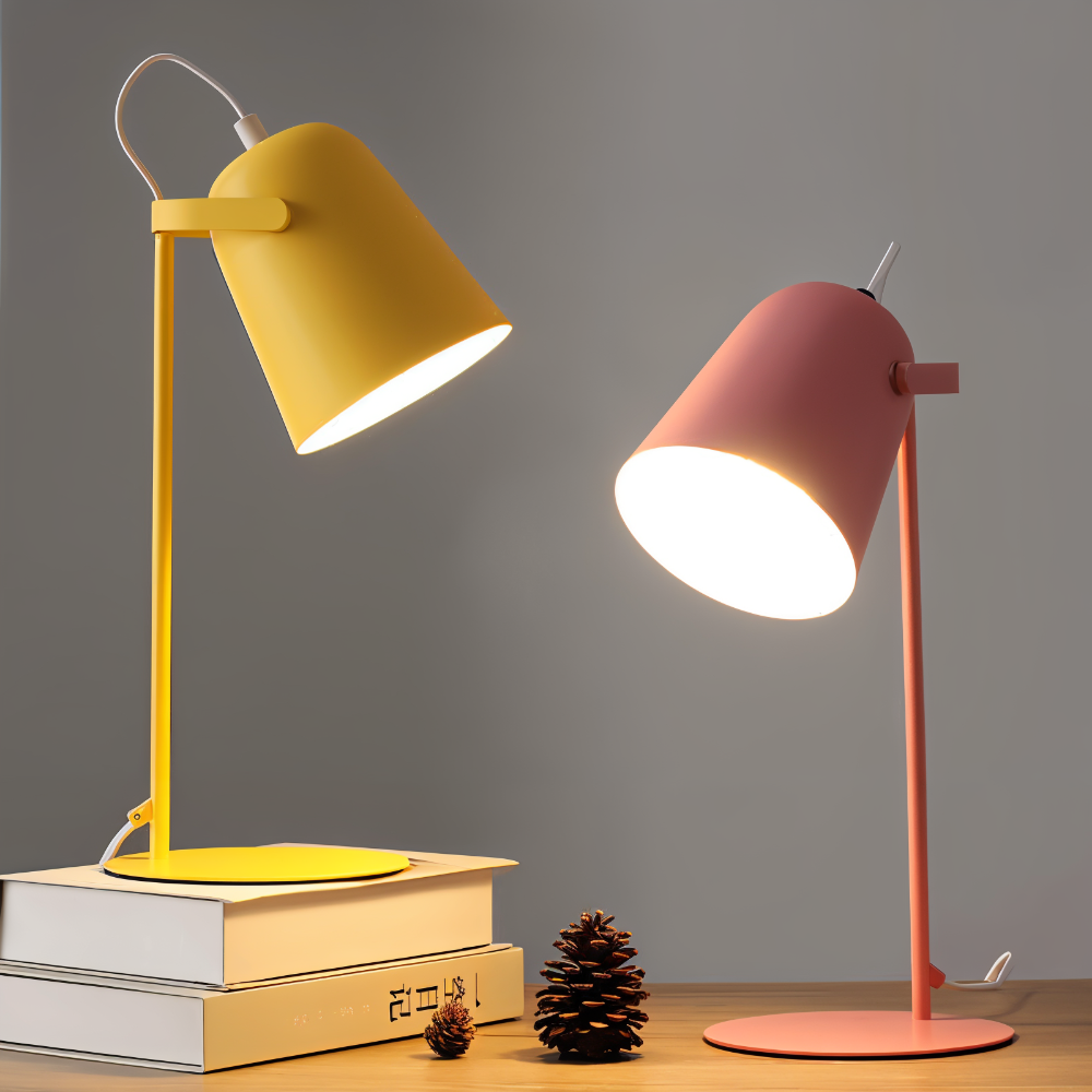 Maliben | Modern Rotating Desk Lamp – Eye-Friendly Adjustable Lighting For Reading, Studying & Relaxing