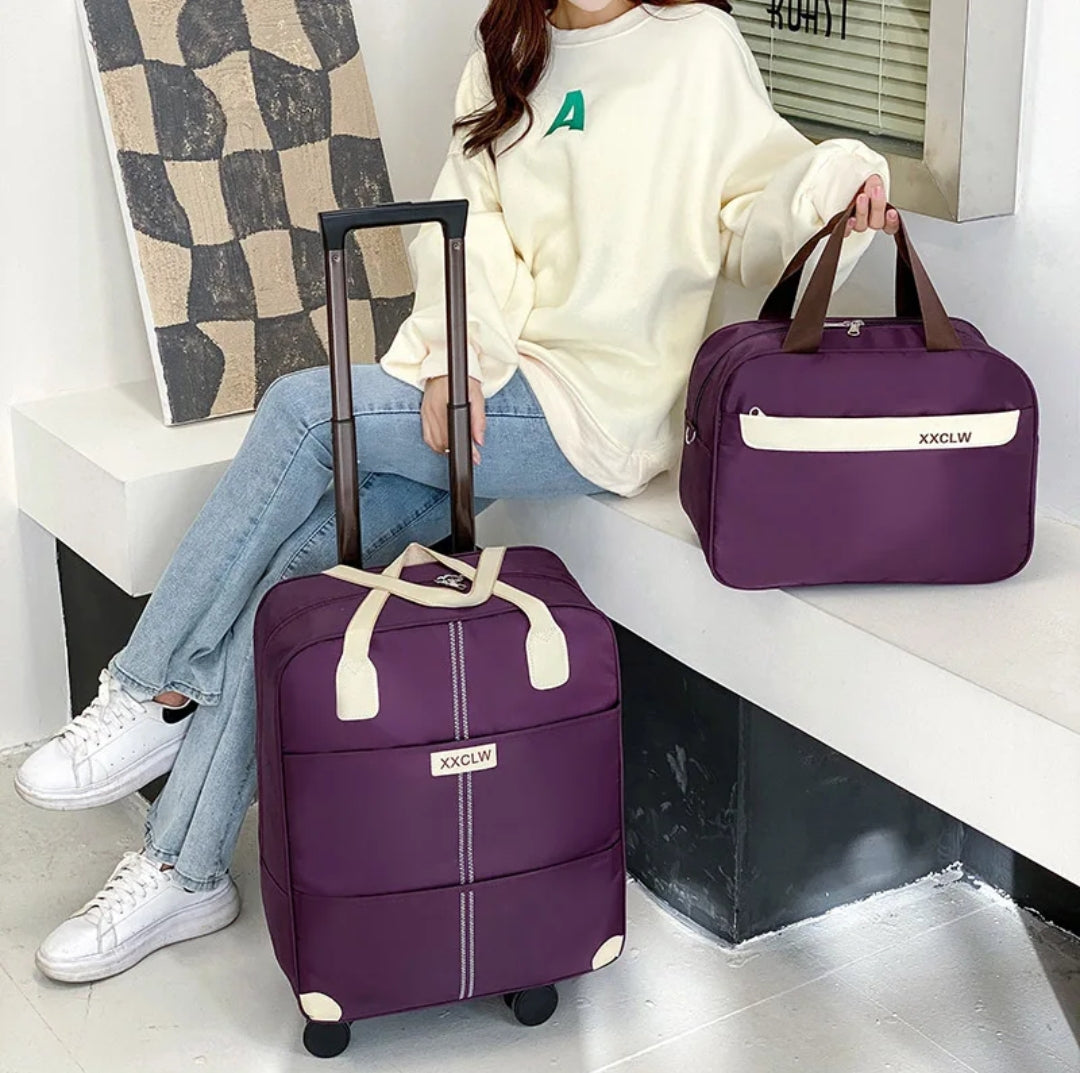 Maliben | 2 in 1 Travel Bags Trolley Bags Hand Luggage Bags