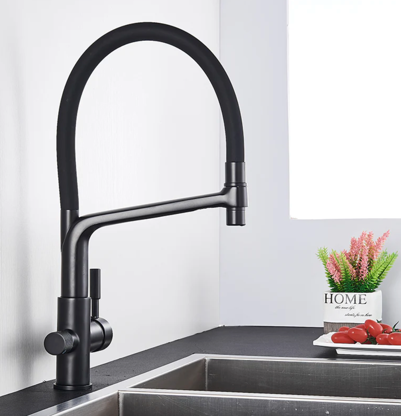 Maliben | Double Outlet Drinking Water Faucet Filtered Kitchen Faucets