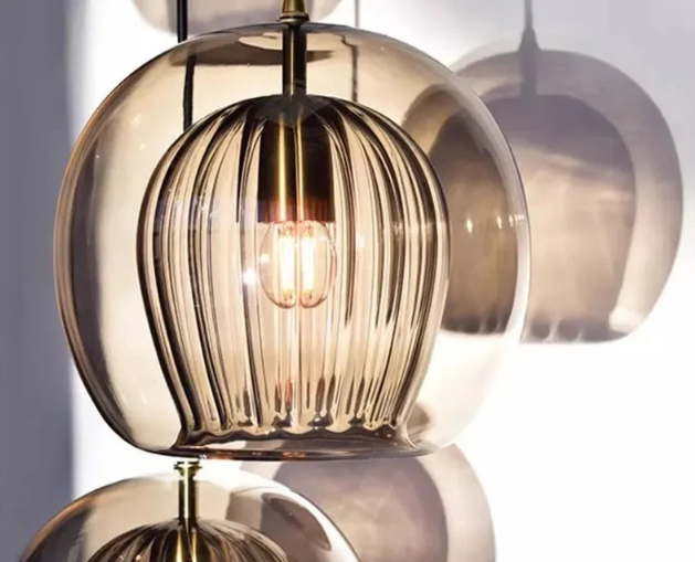 Maliben | Glasselegance Pendant Light - Modern Contemporary Hanging Light