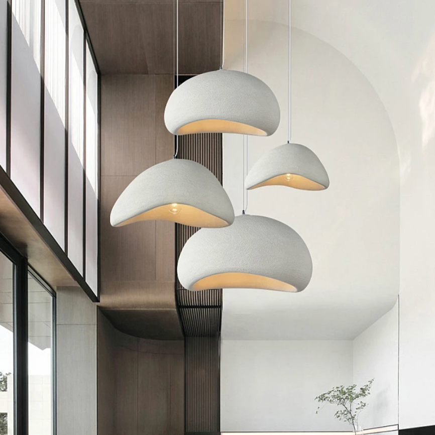 Maliben | Zenglow Wabi Sabi Pendant Light | Minimalist Design | Elegant Hanging Light For Living Room & Dining Room
