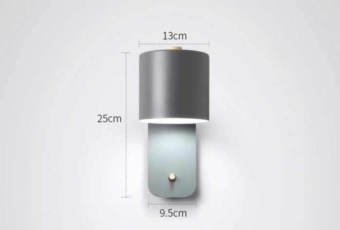 Maliben | Modern Led Wall Lamps With Switch For Home Decor