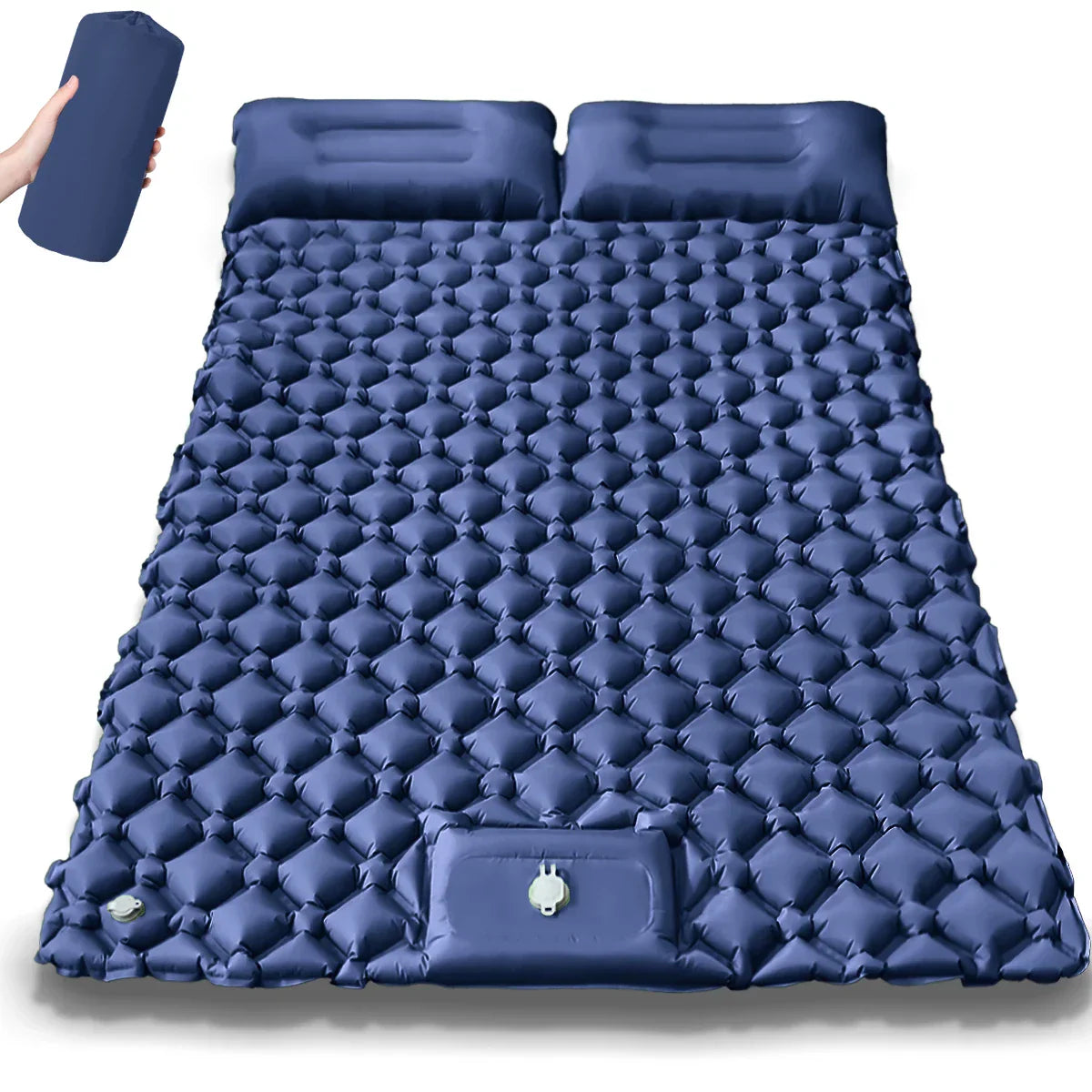 Maliben Extra-Wide Double Inflatable Camping Mattress – Kieran